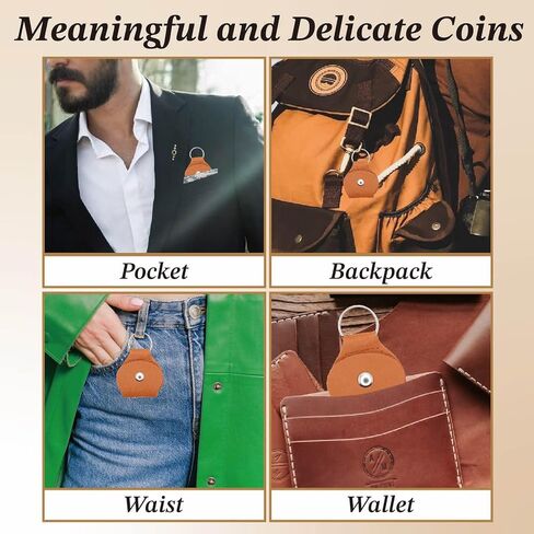 AmoraKiva Pocket Hug Token Inspirational Gift For Women Birthday Unique Long Distance Gift For Bestfriend With Pu Leather Funny Keychain Valentines Day Gifts in Kuwait