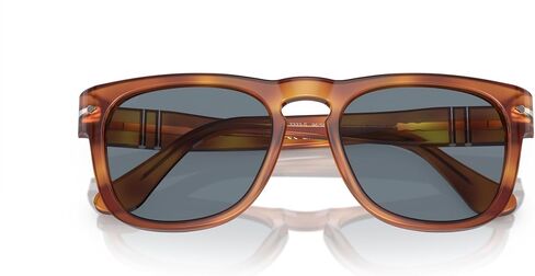 Persol Men's PO3333S Elio Square Sunglasses, Terra Di Siena, 51 mm in Saudi Arabia