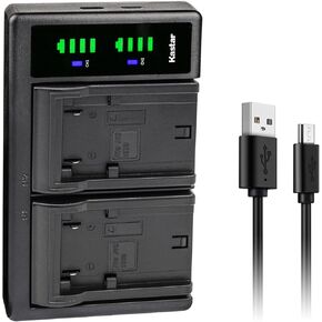 Kastar BN-VF823 LTD2 USB Battery Charger Replacement for JVC GZ-HD3AA GZ-HD3AC GZ-HD3AG GZ-HD3AH GZ-HD3EK GZ-HD3EX GZ-HD3US GZ-HD5 GZ-HD5B GZ-HD5EK GZ-HD5EX GZ-HD5S GZ-HD5US GZ-HD6 GZ-HD6EK