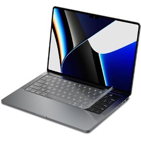 JCPal Ultra-Thin Keyboard Cover for 2021/2023 M1/M2/M3 Apple MacBook Pro 14 inch and MacBook Pro 16 inch, 2022/2024 M2/M3 MacBook Air 13 inch, 2023/2024 M2/M3 MacBook Air 15 inch (US-Layout)