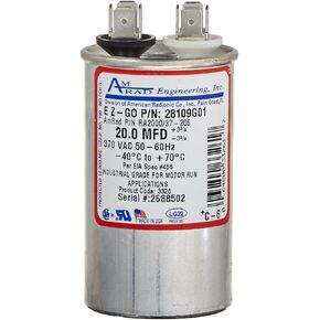 EZGO Capacitor 20MFD/370VAC Powerwise