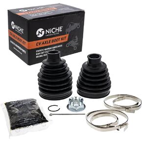 NICHE Rear CV Axle Boot Kit For Honda 42230-HR6-A62 Rancher 420 Foreman Rubicon 500 ATV