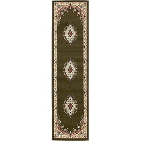 Unique Loom Reza Collection Traditional Persian Style Area Rug, 7 x 10 ft, Terracotta/Ivory