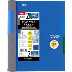 Five Star Advance Wirebound Notebook 2-Subject/College Ruled in Kuwait
