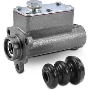 A-Premium Brake Master Cylinder with Reservoir and Cap Compatible with Dodge and Plymouth Vehicles - D100 D200 D300 W100 W200 Pickup, Model PC PD PJ, PT-50, PT-57, B-2, B-3 - Replaces 1191397, 1797432