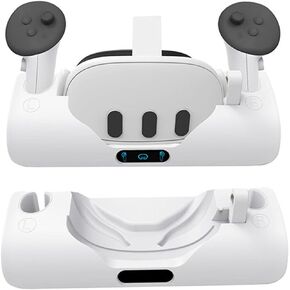 Charging Dock for Oculus Quest 3 Accessories,Charging Base Station with Indicator Light for Meta Quest 3 VR Headset & Controllers