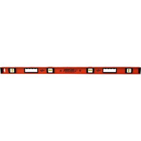 Johnson Level & Tool 1253-7200 Heavy Duty I-Beam Aluminum Level, 72", Orange, 1 Level
