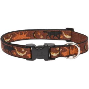 LupinePet Originals 1" Shadow Hunter 16-28" Adjustable Collar for Large Dogs