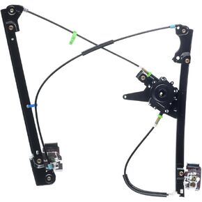 A-Premium Electric Power Window Regulator Without Motor Compatible with Volkswagen Jetta 1993-1999 Golf 1995-1999 Front Left Driver Side