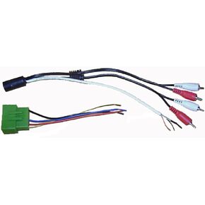 Factory Amp Interface with Wire Harness Cable Plug & Antenna Adapter Compatible With Volvo (850 S40 S60 S70 S80 S90 C70 V40 V70 XC70 XC90)