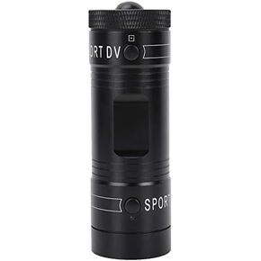 ANGGREK Camera Night Vision Function Action Camera 1080P 30FPS Flashlight Portable Waterproof Aluminum Alloy Case Sports Action Camera with Microphone for Cycling Outdoor
