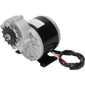 Diydeg Brushed DC Motor, 36V 500W 600rpm 13T Brushed Electric Motor, High Torque Small Brushed Motor Reductor for Electric Bike, Small Motorcycle, Electric Scooter, Agricultural Machinery, etc