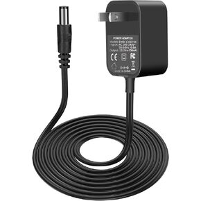 Shark Vacmop Charger compatible with Pro cordless hard floor vacuum mop VM190 VM200 VM20026 VM200C VC200 UM200 UM205 VC205 series, shark mop vac chargerpower cord That is 1.8 meters or 5.9 feet long.