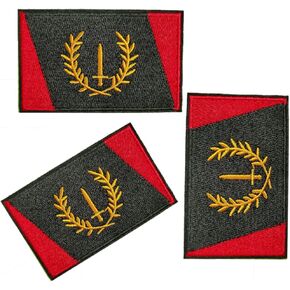 African American Heritage Patch Iron On Sew On Embroidered Patches for Jacket Shirts Jeans Backpack Sewing Decorating DIY Craft 3.5 * 2.25IN(3 pcs)