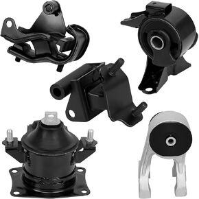 5PCS Engine Motor & Transmission Mount Set Compatible with Honda Odyssey 2008 2009 2010 V6 3.5L, Front Engine Motor Rear Automatic Transmission Mount 65016 A4553 A65023HY A4557 A4558 50810-SHJ-A00