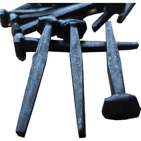 (20) 1" Steel Decorative Antique Wrought Head Nails-Rose Head Nails