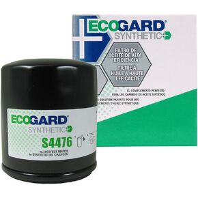 ECOGARD S4476 Premium Spin-On Engine Oil Filter for Synthetic Oil Fits Toyota Corolla 1.8L 1993-2021, Camry 2.2L 1992-2001, Prius 1.5L 2001-2009, Yaris 1.5L 2006-2019, Matrix 1.8L 2003-2008