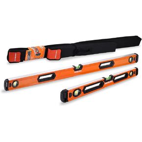 VANQUISH 48 بوصة و 24 بوصة صندوق ألومنيوم عالي التحمل مجموعة مستوى الروح الطويل مع حقيبة تخزين (4765-S1) in Kuwait