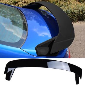 Glossy Black HPD Style Rear Spoiler Wing Tail Lid Fit 2022-2023 Honda Civic 11th Gen Sedan 4-Door