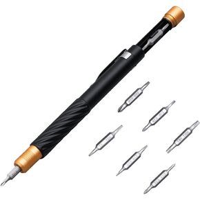 HengTianMei Precision Screwdriver Set 12 in 1 Small Magnetic Screwdriver Set, Professional Electronics Repair Tool Kit for Xbox, Computer, Phone, Macbook, Laptop, Game Console, Watch, Eyeglass, PC