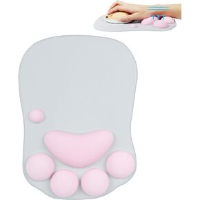 Wireless Mouse Cute Hamster Shaped Computer Mouse 1200DPI Less Noise Portable USB Mouse Cordless Mouse for PC Laptop Computer Notebook MacBook Kids Gift (Yellow)