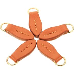 FAVOMOTO 5pcs Zipper Puller Zipper Mend Fixer Tiny Zipper Replacement Coat Zipper Tabs Zipper Heads Sliders Zipper Repair Kit Zipper Extender Tag Metal Zipper Head Supplies Leather Bags