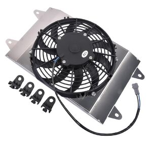 Radiator Cooling Fan Assembly Replacement for Ya-maha Viking 700 Viking VI YXM700P YXC700P 2014-2020 1XD-E2405-00-00