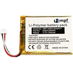 700mAh AHB413645PCT Battery Replacement Compatible with Sennheiser PXC 550 PXC550 Noise Cancelling Wireless Bluetooth Headphones