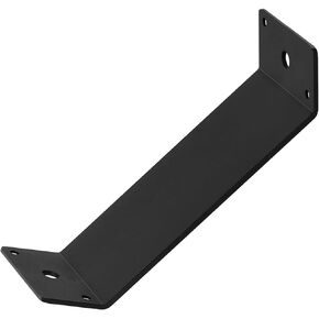 4 Pcs 11'' x 3'' Inside Mount 45-Degree Angle Bracket, Heavy Duty Connector Brace, 45 Degree Angle Knee Braces, Inside Joint for Post and Beam Steel Thickness 3.2 mm
