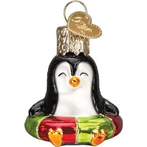 Old World Christmas Gumdrops Mini Penguin Glass Blown Ornament for Christmas Tree