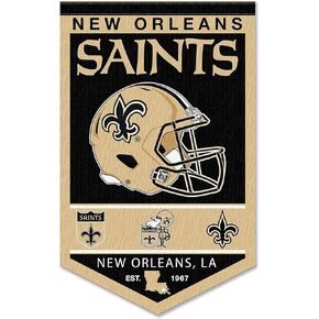 New Orleans Saints Heritage History Banner Pennant