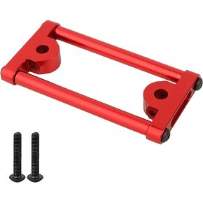 Lower Center Of Gravity LCG Chassis Frame Braces for 1/10 RC Crawler Axial SCX10 I II Metal Upgrade Part (Red)
