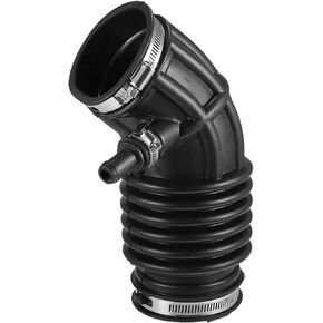 Air Cleaner Intake Hose Tube with Clamps 16576-JA000 - Car - Engine Filter Air Intake Duct Hose Tube - for Nissan Altima 2007-2013 Rubber Black - 1Pc