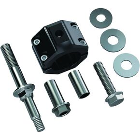 TeraFlex 1123160 Steering Stabilizer Relocation Bracket Kit (JK (for HD 42mm Tie Rod))