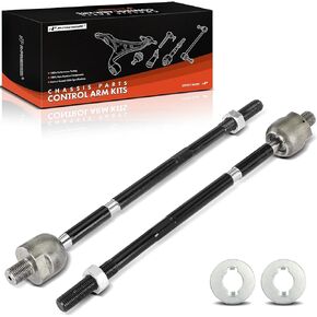 A-Premium 2Pcs Front Inner Tie Rod Ends, Compatible with Volkswagen Jetta 1999-2005, Golf 1999-2006, Golf City 2007-2010, Beetle 1998-2010