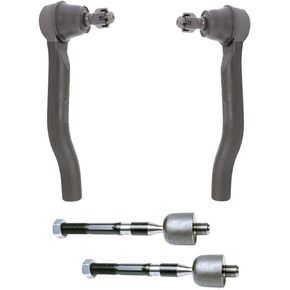 4 PC Inner/Outer Tie Rod End Kit FITS Honda Accord 3.5L 2013-2017, Accord 2.0L 2014-2017, ES801000 EV801120