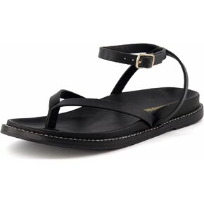 CUSHIONAIRE Women's Novel footbed sandal with +Comfort, Wide Widths Available
