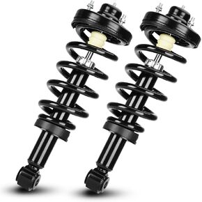 Front Complete Strut Shock Absorber w/Coil Spring Fit for Ford Expedition 2007-2012, for Lincoln Navigator 2007-2012, 171139 (Set of 2)