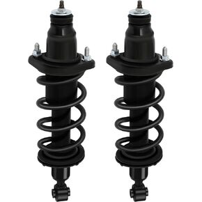 AUTOMUTO Strut Spring Assembly Rear Pair Shock Absorber Fit 2001-2005 for Honda Civic 171340 FWD