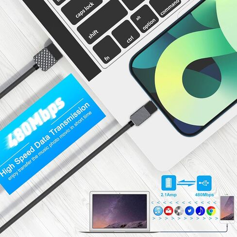 [Apple MFi Certified] Apple Charging Cable16FT iPhone Chargers Lightning Cable 5M, Fast iPhone Charging Cord for iPhone 12/11/11Pro/11Max/ X/XS/XR/XS Max/8/7, ipad in Saudi Arabia