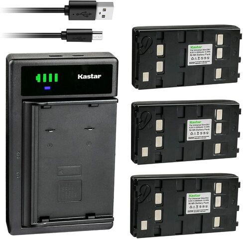 Kastar 1-Pack Battery and Smart USB Charger Compatible with JVC GR-AX700U GR-AX710U GR-AX720 GR-AX720U GR-AX730U GR-AX74U GR-AX75U GR-AX750U GR-AX76U GR-AX760U GR-AX761U GR-AX77U GR-AX7EG GR-AX80 in Saudi Arabia