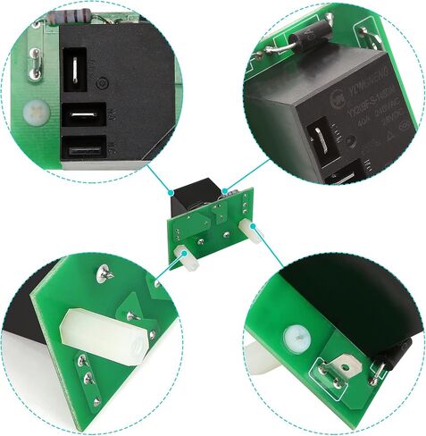 10L0L Golf Cart 48 Volt PD3 Charger Relay Board Assembly for 2004+ Club Car DS Precedent OEM 103428701 26560 26580 Power Driver 3 Charger Relay Repair Kit in Saudi Arabia