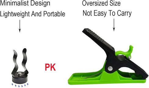 Clips & Stands - Magnetic Clip Holder for Golf Cart - Portable Grip Holder for Travel, Hunting, Fishing, Boating and Picnic - Accessories for Men Holds Most Size in Saudi Arabia