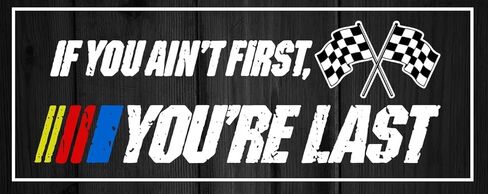 مجموعة مكونة من ملصقين إذا لم تكن أولًا، فأنت آخر اقتباس - ملصق ريكي بوبي ممتص الصدمات أنت آخر اقتباس مضاد للماء وقابل للإزالة مثالي لتزيين المنزل والسيارة والنوافذ والكمبيوتر المحمول in Kuwait