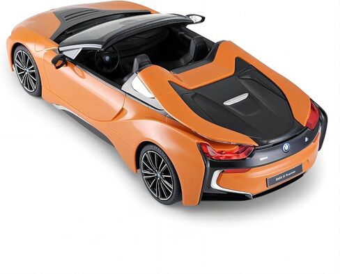 سيارة RASTAR 95500 1/12 BMW RC - سيارة BMW i8 Roadster مرخصة رسميًا بالتحكم عن بعد للعب والعرض - هدية مثالية للأطفال - برتقالي in Kuwait