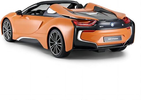 سيارة RASTAR 95500 1/12 BMW RC - سيارة BMW i8 Roadster مرخصة رسميًا بالتحكم عن بعد للعب والعرض - هدية مثالية للأطفال - برتقالي in Kuwait
