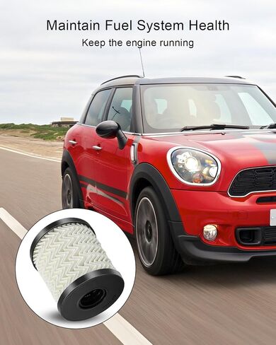 Oil Filter Kit 2 Pack Fit for Mini Cooper R56 R60 R58 R59 Countryman Clubman Paceman Coupe Replace 11427622446 in Saudi Arabia