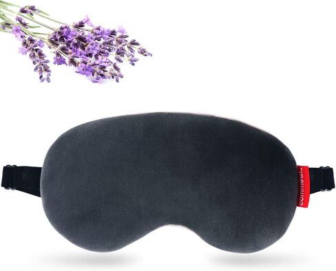 Moist Heat Eye Mask Lavender Scent Microwave Warm Compress Weighted Heated Eye Mask for Dry Eyes, Relieves Stye, Pink Eye Irritated Eyes Microwavable & Reusable in Kuwait