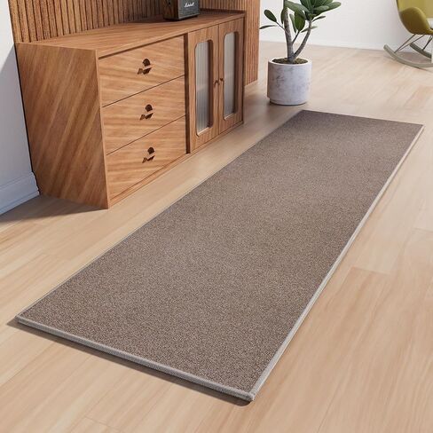 Door mat with Non Slip Rubber Backing, Washable Soft Floor Carpet for Kitchen, Hallway, Entryway Indoor, Bedroom, Laundry, Low Pile Area Rugs, Solid color with Pointillism style, 2 * 3 ft BLACK in Saudi Arabia