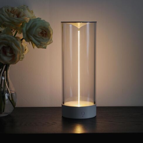 Minimalist Desk Lamp Cordless Table Lamps LED Rechargeable Modern Nightstand Lights Dimmable with 3 Levels for Gaming, Home Office, Bedroom, Living Room, Kitchen, Bar, Restaurant in Kuwait